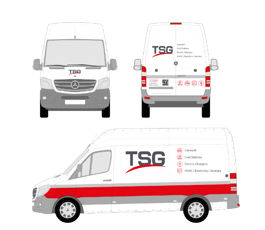 TSG bestelwagen design